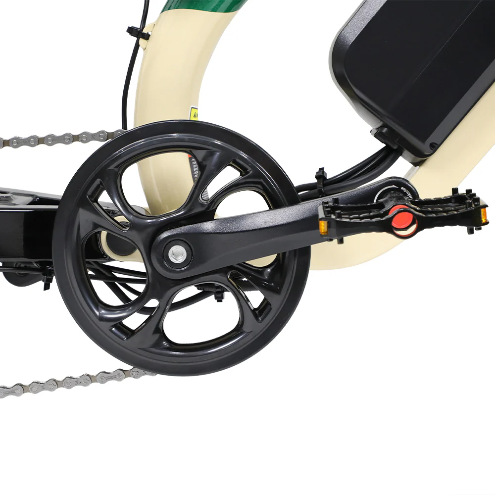 VTT Électrique à Suspension Complète fafrees OneSport W66 500W 20" Fat Bike 648Wh – Image 3