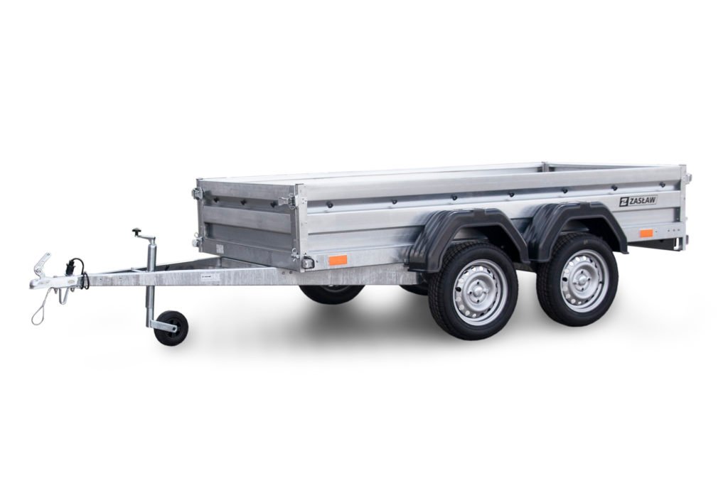 Remorque 2 essieu 750 kg ZASLAW 265T – 2,65 X 1,32 M GRILLAGÉE – Image 5