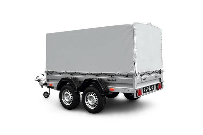 Remorque 2 essieu 750 kg ZASLAW 265T – 2,65 X 1,32 M GRILLAGÉE