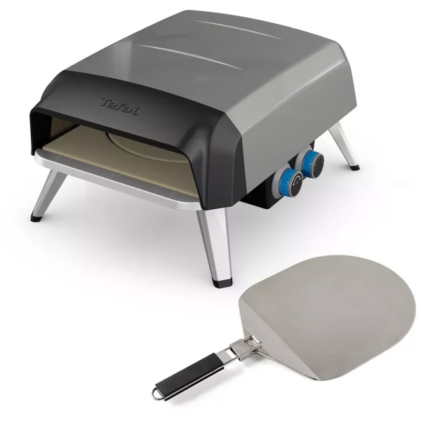 Four à pizza gaz TEFAL Pronto JM412010 pizza 30 cm préchauffage 15 min, jusqu'à 400°C