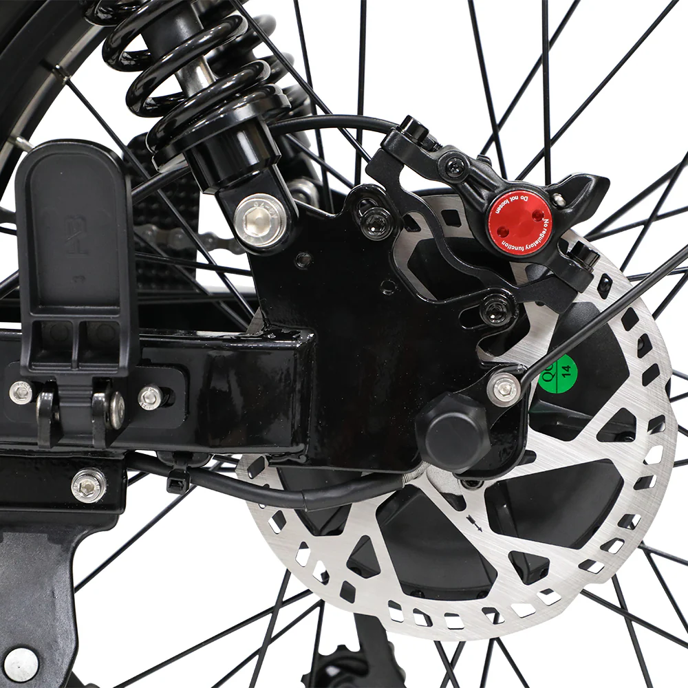 VTT Électrique à Suspension Complète fafrees OneSport W66 500W 20" Fat Bike 648Wh – Image 5