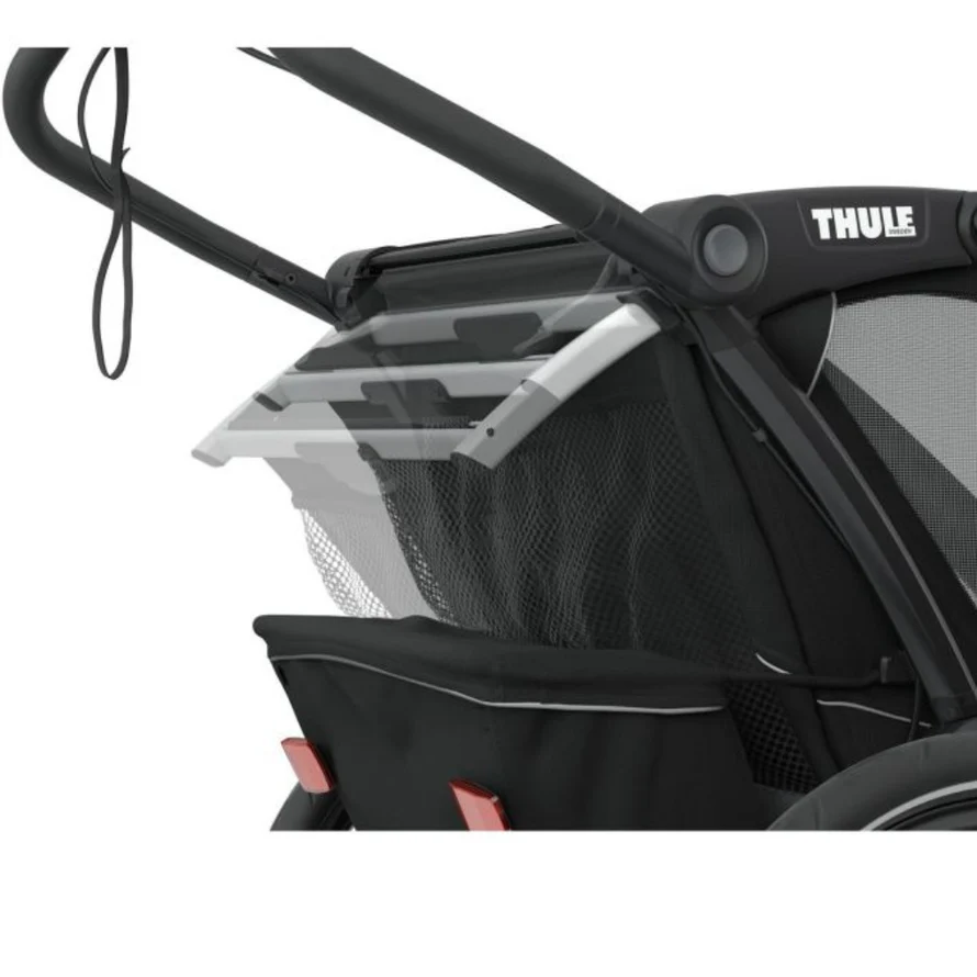 Chariot Thule Remorque Vélo pour 2 Enfants - Chariot Sport 2 Double - noir – Image 4