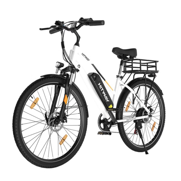 Vélo à assistance électrique hitway BK27S avec panier