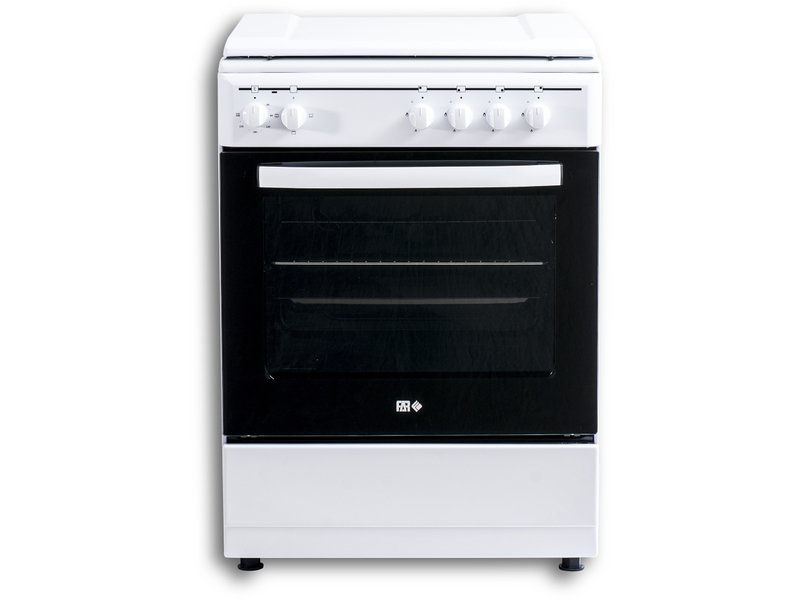 Cuisinière mixte FAR CM606024W 4 foyers Convection naturelle Manuel 59.8 cm – Image 6
