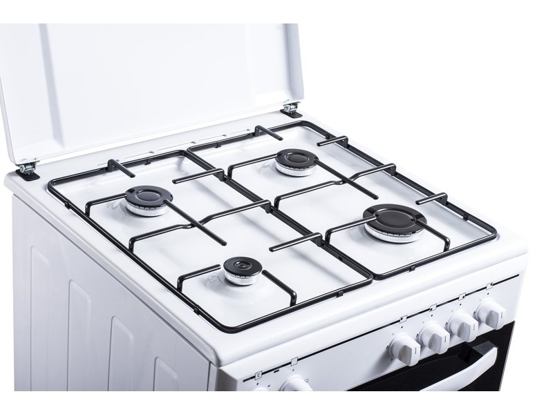 Cuisinière mixte FAR CM606024W 4 foyers Convection naturelle Manuel 59.8 cm – Image 2