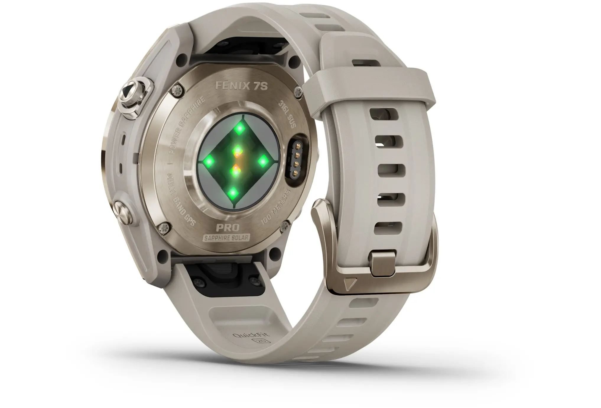 Montre Garmin Fenix 7S Pro Sapphire Solar Titane – Image 3