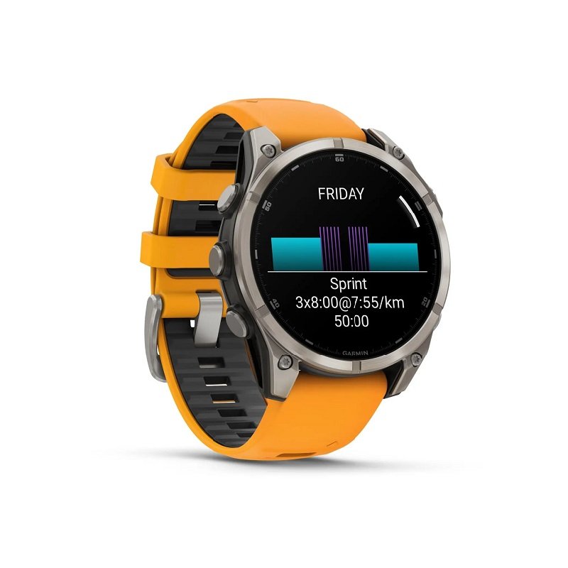 Montre Garmin Fenix 8 AMOLED Sapphire Titane 47mm – Image 6