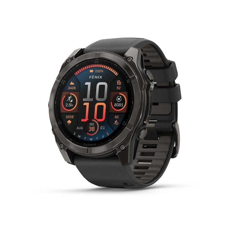 Montre Garmin Fenix 8 AMOLED Sapphire Titane 47mm – Image 2