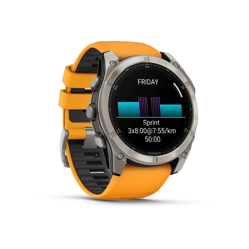 Montre Garmin Fenix 8 AMOLED Sapphire Titane 47mm – Image 3