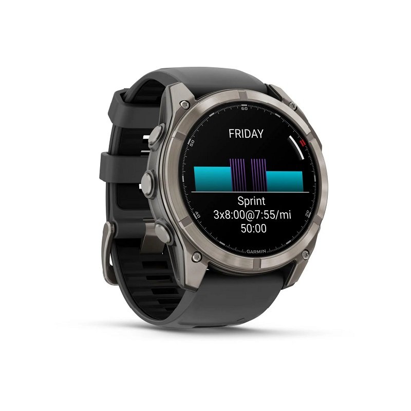 Montre Garmin Fenix 8 Pro AMOLED Sapphire Titane 51 mm – Image 2