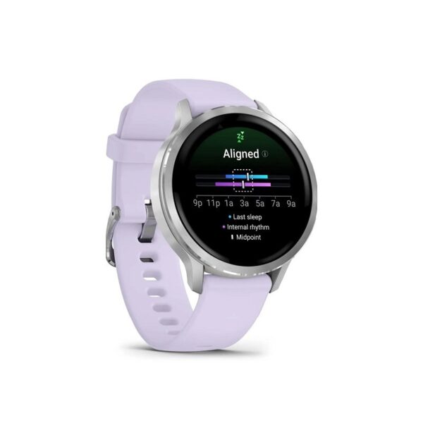 Montre Garmin Venu 4 bracelet cuir