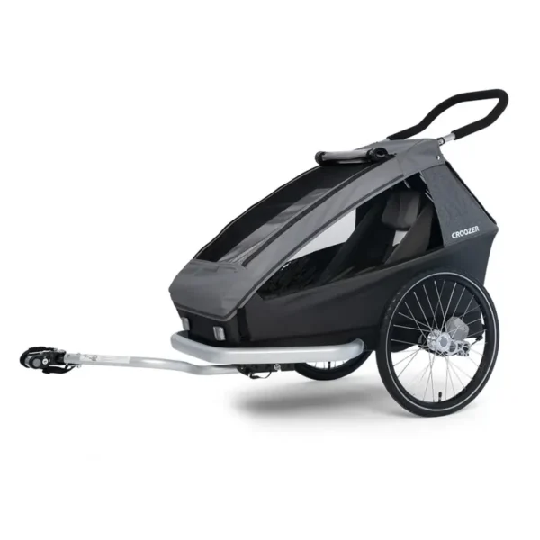 Remorque cargo pour velo​ à suspension Kid Keeke 1 Croozer 3IN1
