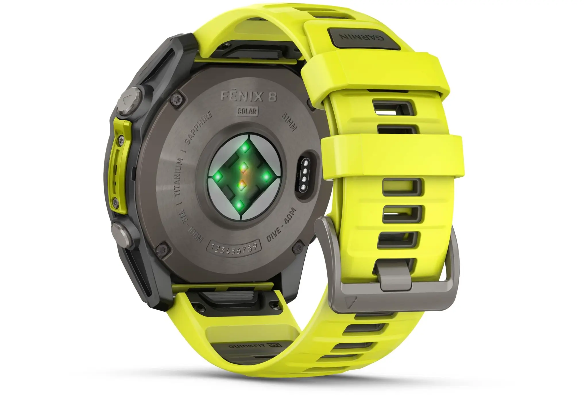 Montre Garmin Fenix 8 Solar Sapphire Titane 45 mm – Image 6