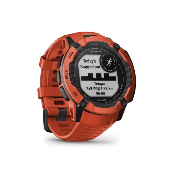 Montre Garmin Instinct 2X Solar orange