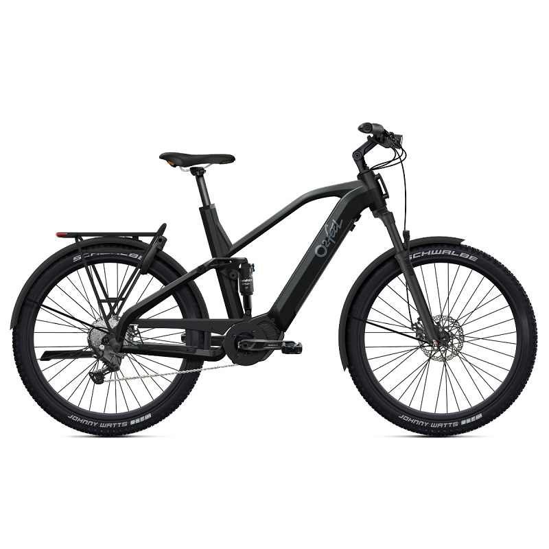 VTT tout suspendu électrique O2Feel Vern FS 7 Adventure Shimano Cues 9V 720 Wh 27.5" Rouge – Image 3