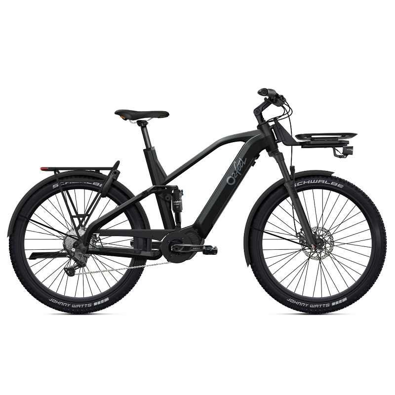VTT tout suspendu électrique O2Feel Vern FS 7 Adventure Shimano Cues 9V 720 Wh 27.5" Rouge – Image 5