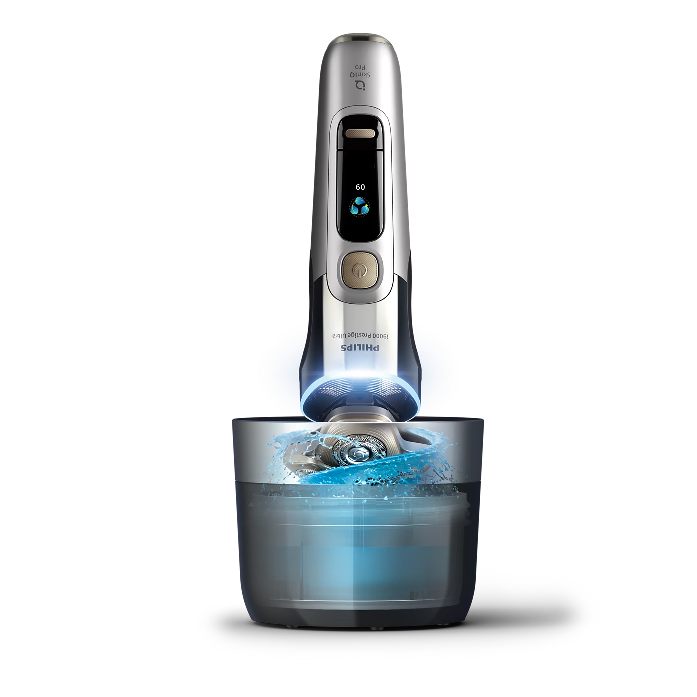 Philips Rasoir i9000 Prestige Ultra électrique 100 % étanche avec SkinIQ Pro – Image 4