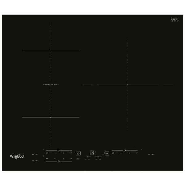 Plaque induction WHIRLPOOL WBB3760BF 56cm Connection Zone