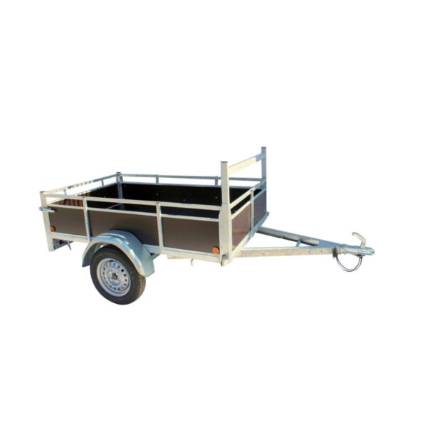 Remorque 200x125 cm simple essieu