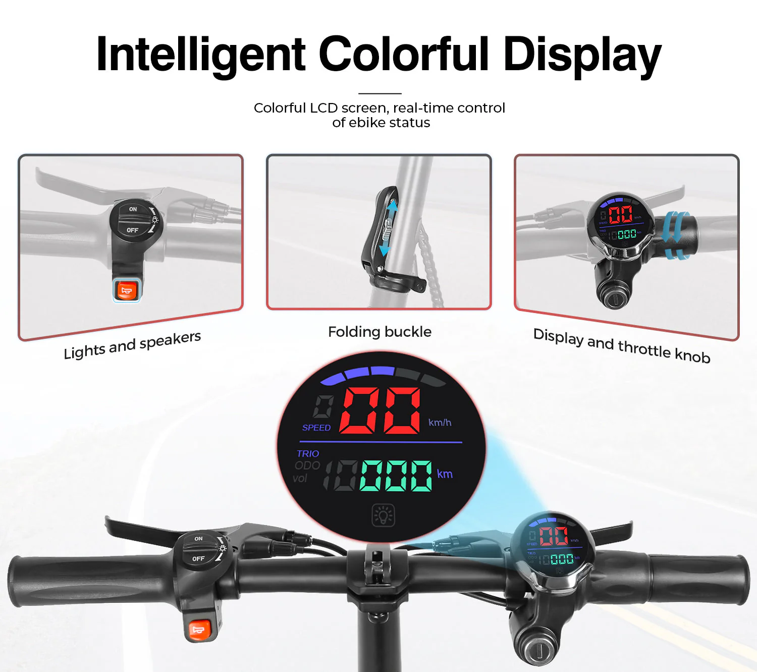 Trottinette électrique SAMEBIKE SM-C02 500W Moteur – Image 3