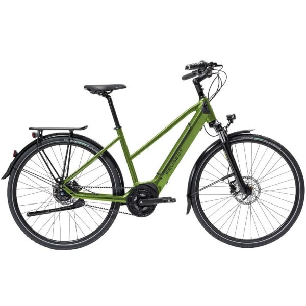 Vélo électrique Peugeot eT01 Belt Mixte PowerTube Nexus 5