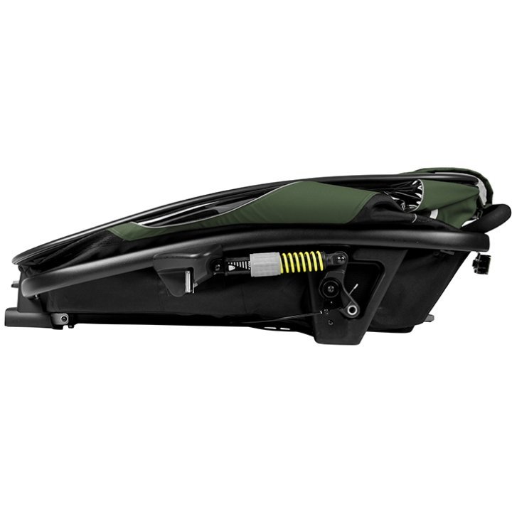 Remorque à vélo pas cher Hamax Outback One 1 Enfant - vert / noir – Image 5