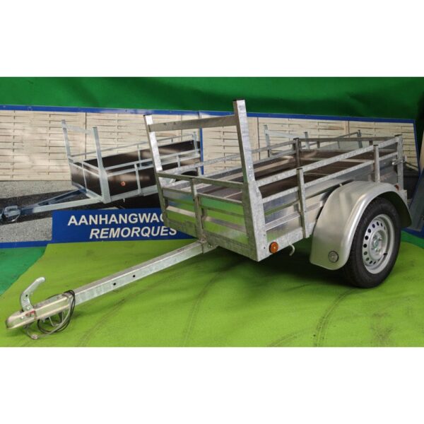 Remorque 150x100 cm aluminium simple essieu