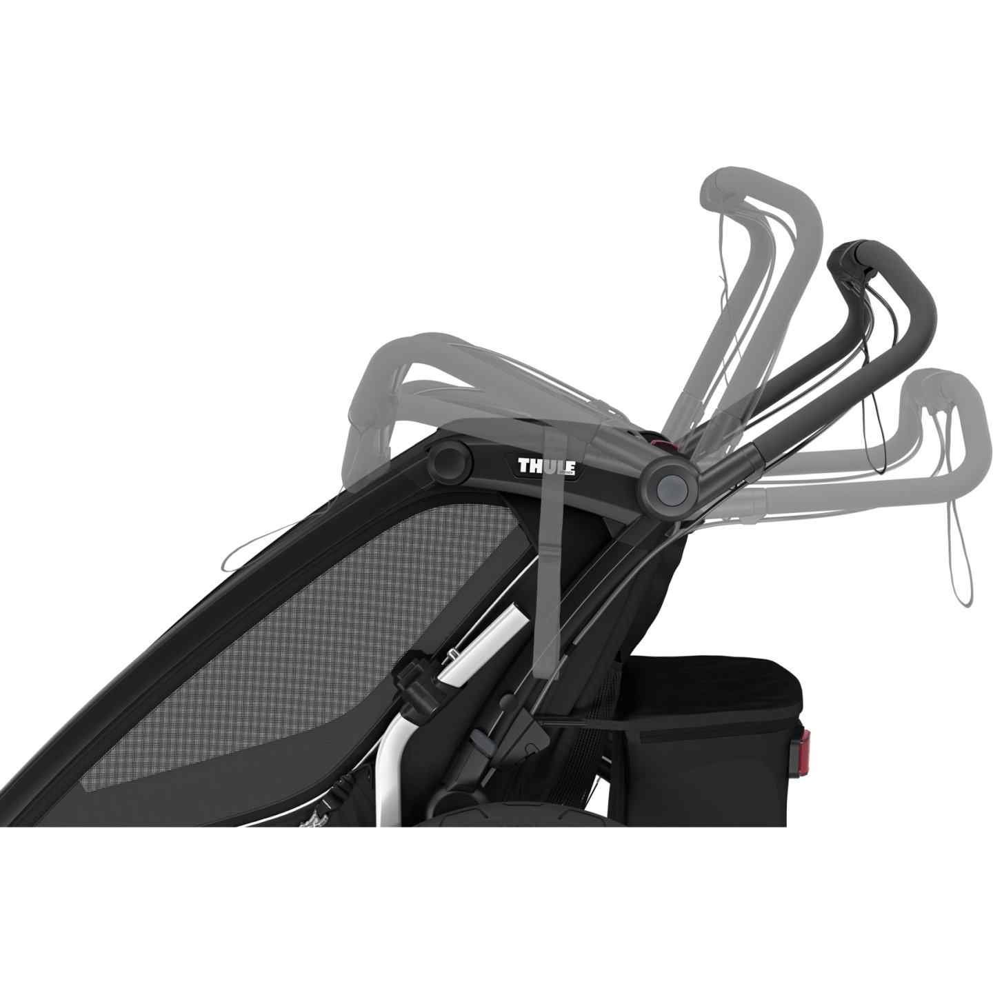 Chariot à velo Thule pour 2 Enfants - Chariot Sport 2 Double - natural gold – Image 8