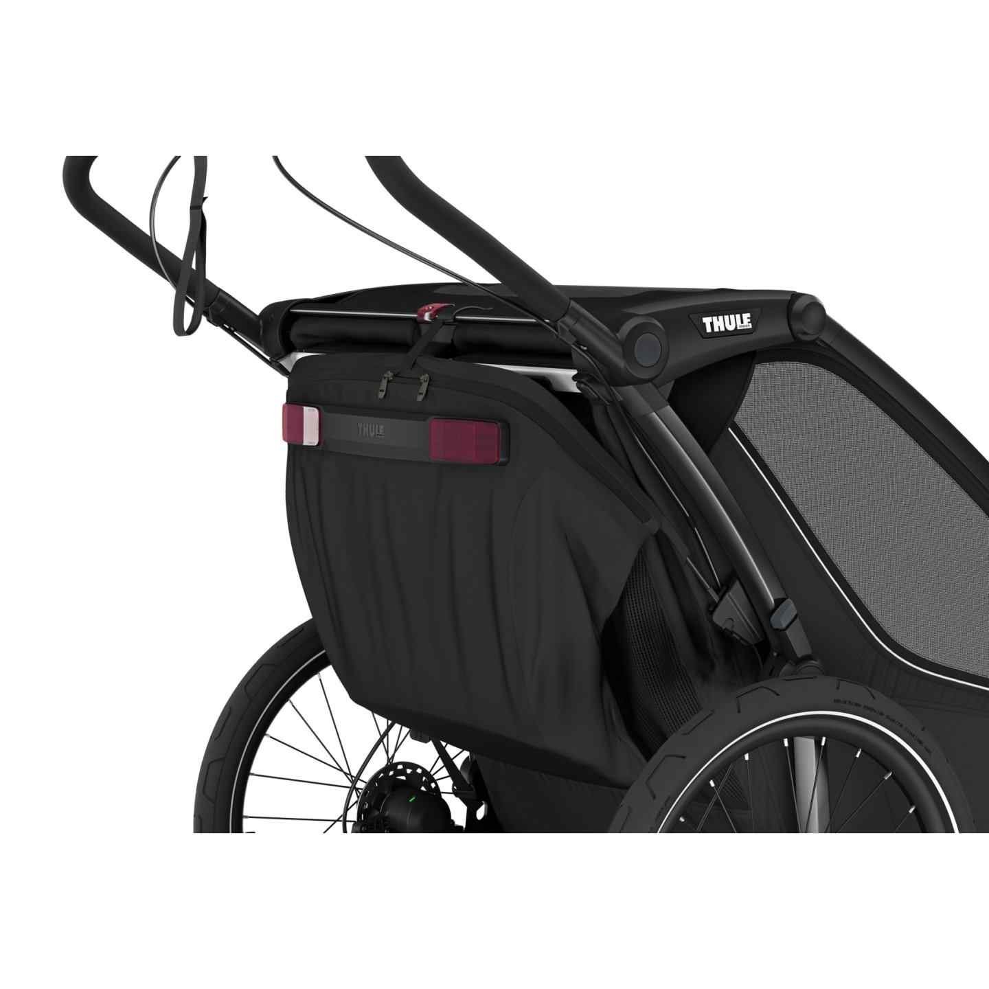 Chariot à velo Thule pour 2 Enfants - Chariot Sport 2 Double - natural gold – Image 6
