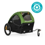 Burley Remorque Vélo Chiens - Tail Wagon - vert/noir