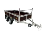 Remorque double essieux 257x132 cm