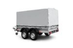 Remorque 2 essieu 750 kg​ ZASLAW 265T – 2,65 X 1,32 M GRILLAGÉE