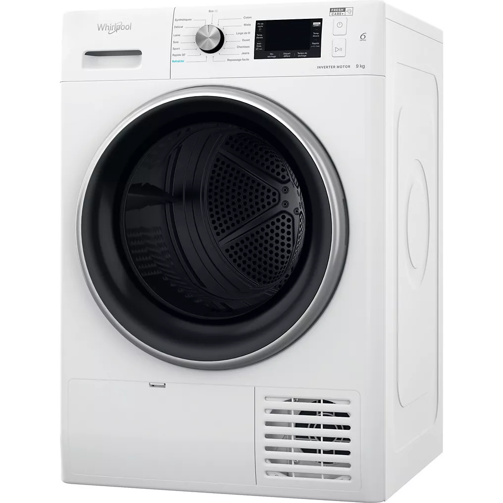 8003437638596_h_f_l_1.webp Sèche linge pompe à chaleur WHIRLPOOL FFTM229X3BSFR – Image 1