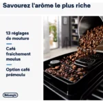 Expresso Broyeur DELONGHI FEB22.82.SB Magnifica Start Argent – Image 9
