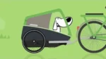 Remorque vélo pour chiens Croozer Dog Enna sundown yellow – Image 2