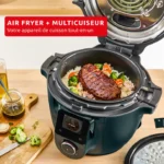 Cookeo Infinity, 17 modes de cuisson, Sans pale de mélange, Bleu Trust – Image 5