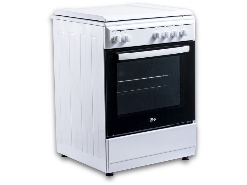 G_787408_F.jpg Cuisinière mixte FAR CM606024W 4 foyers Convection naturelle Manuel 59.8 cm – Image 1