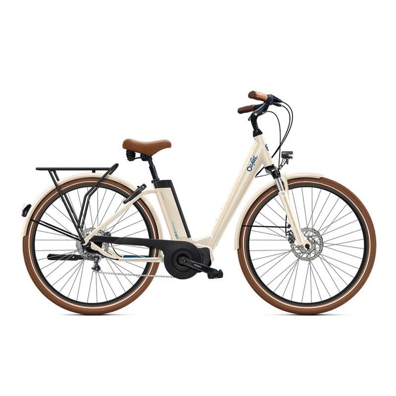 O2Feel-iVog-City-Up-5.1-2.jpg Vélo de Ville Électrique O2Feel iVog City Up 5.1 Univ Shimano Nexus 7V 360 Wh 28" Blanc Lin – Image 1