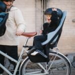 Porte-bébé vélo Thule Yepp 2 Maxi arrière sur porte-bagages – Image 2