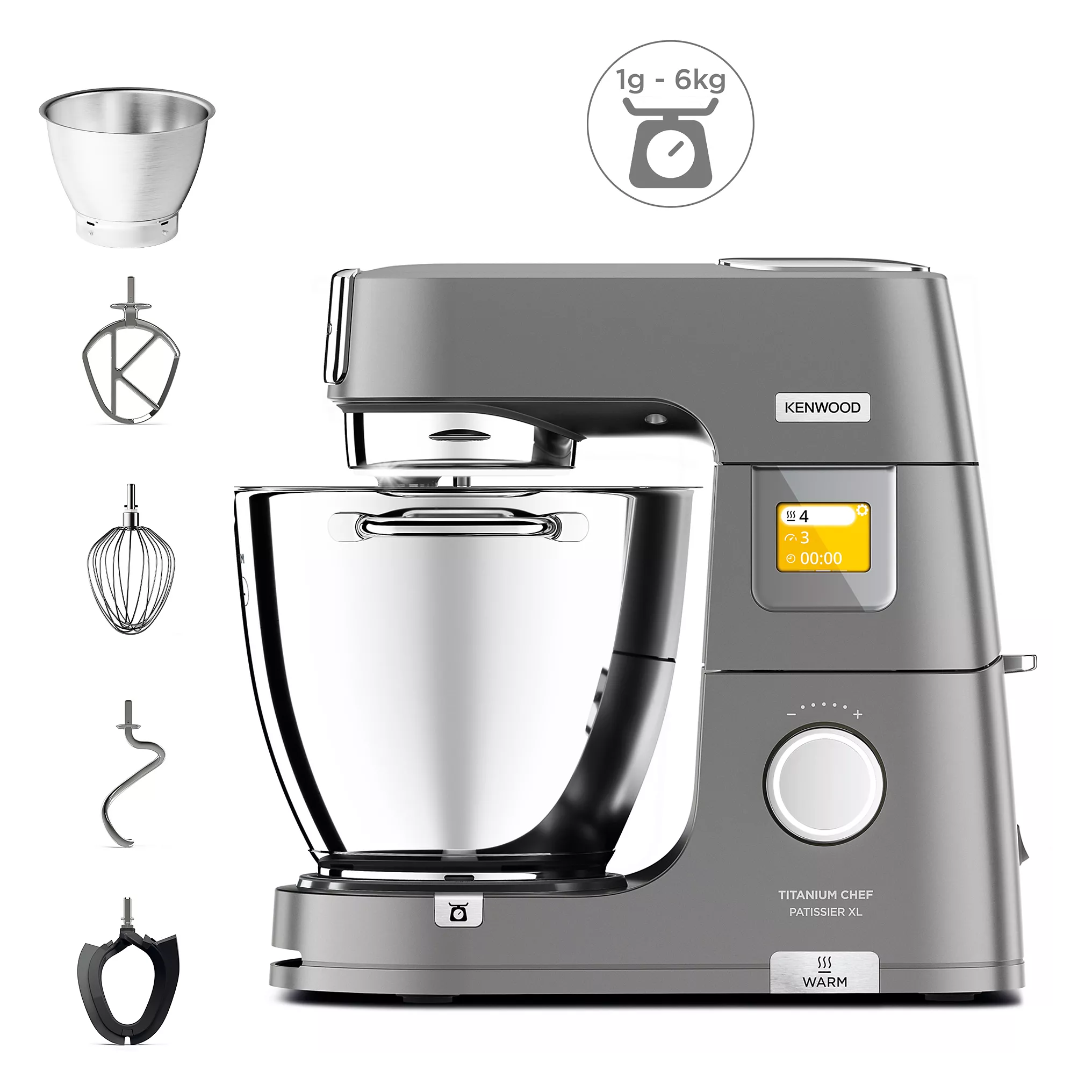 Robot-patissier-KENWOOD-KWL90.009SI.webp Robot pâtissier KENWOOD KWL90.009SI Titanium Chef Patissier XL – Image 1