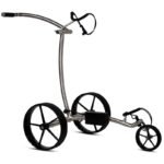 Tour Made Haicaddy HC9S Chariot de golf électrique cadre incurvé brossé – Image 7