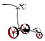 Tour Made Haicaddy HC9S Chariot de golf électrique cadre incurvé brossé – Image 6