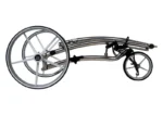 Tour Made Haicaddy HC9S Chariot de golf électrique cadre incurvé brossé – Image 4