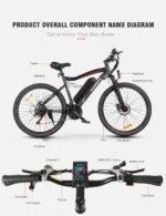 VTT électrique SAMEBIKE SY26-II 500W Moteur – Image 2