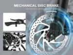 Vélo électrique Pliant SAMEBIKE C05 Pro 500W Moteur – Image 9