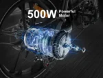 Vélo électrique Pliant SAMEBIKE C05 Pro 500W Moteur – Image 8