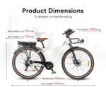 Vélo électrique SAMEBIKE RS-A07 500W Moteur – Image 3