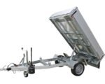 Humbaur Remorque basculante Tipper S 2300x1400x300mm freinée poids total adm. 1500kg avec ridelle lisse – Image 2