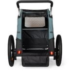 Remorque vélo pour chien​ Burley Bark Ranger XL - noir/turquoise mat – Image 4
