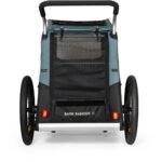 Remorque vélo pour chien​ Burley Bark Ranger XL - noir/turquoise mat – Image 5